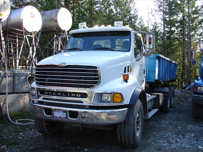 trucking, bin services, Indian Isle Construction, sunhsine coast, bc, pender harbour